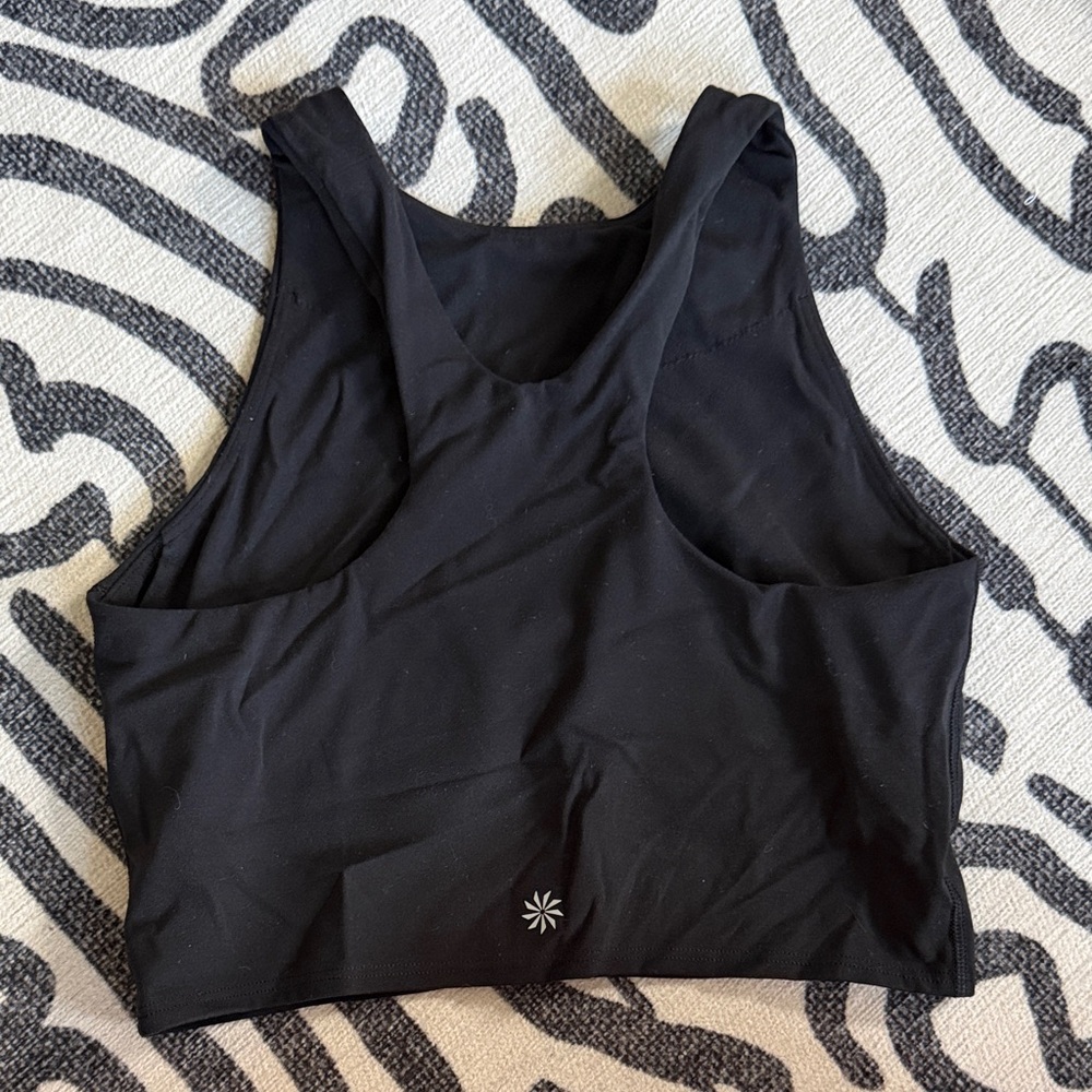 Athleta Conscious Crop Top Black size XS